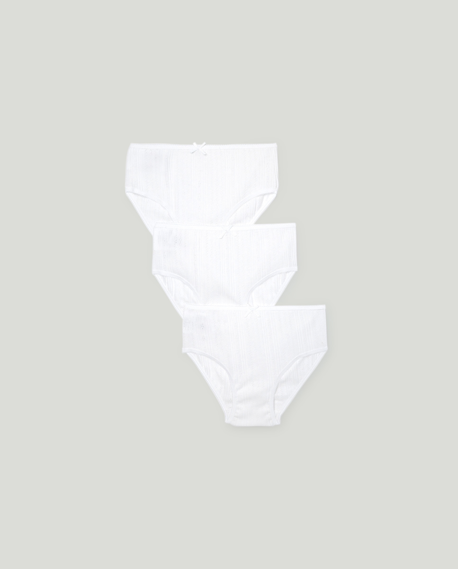 Imagen 0 de Pack 3 bragas caladas de niña