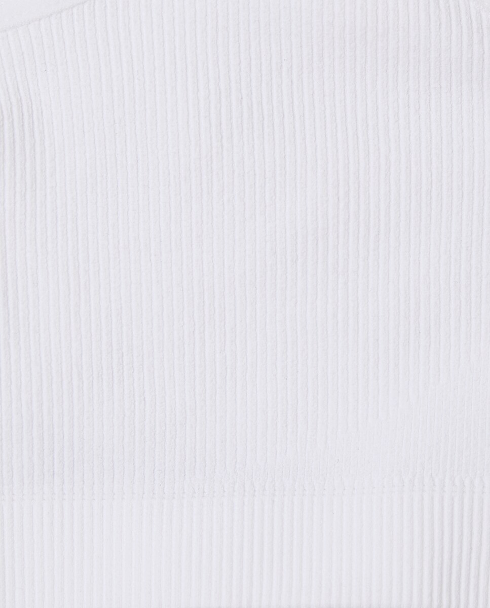 Conjunto de niña de braguitas y top Blanco-3