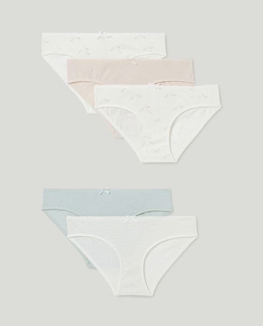 Imagen 0 de Pack 5 bragas fantasíade niña