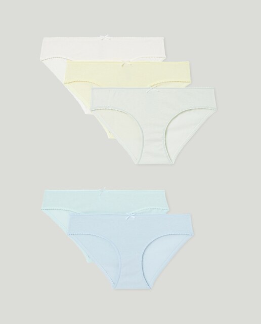 Imagen 0 de Pack 5 bragas fantasíade niña