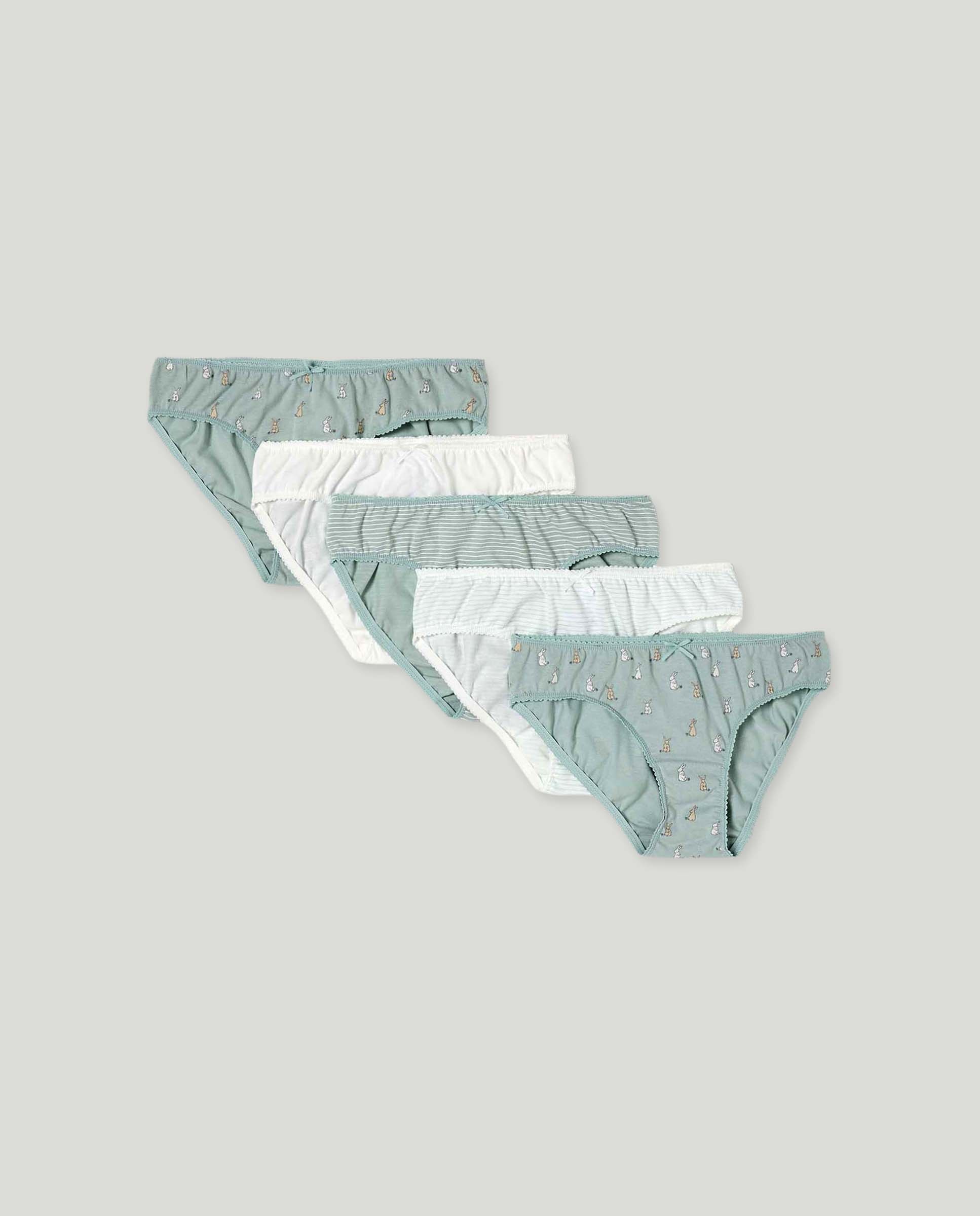 Imagen 0 de Pack de 5 braguitas de niña fantasía