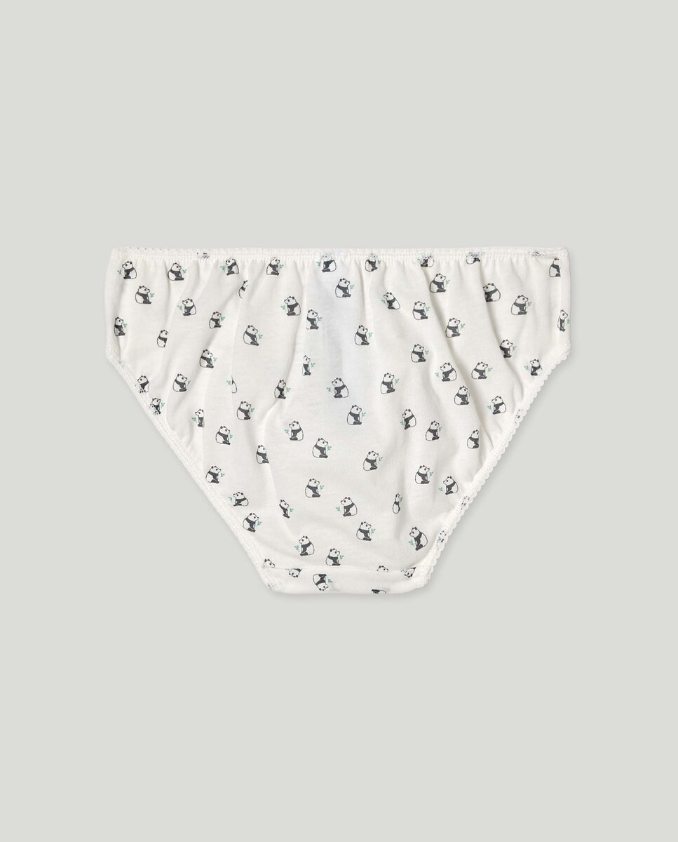 Pack de 5 braguitas de niña fantasía 400 Azul-2