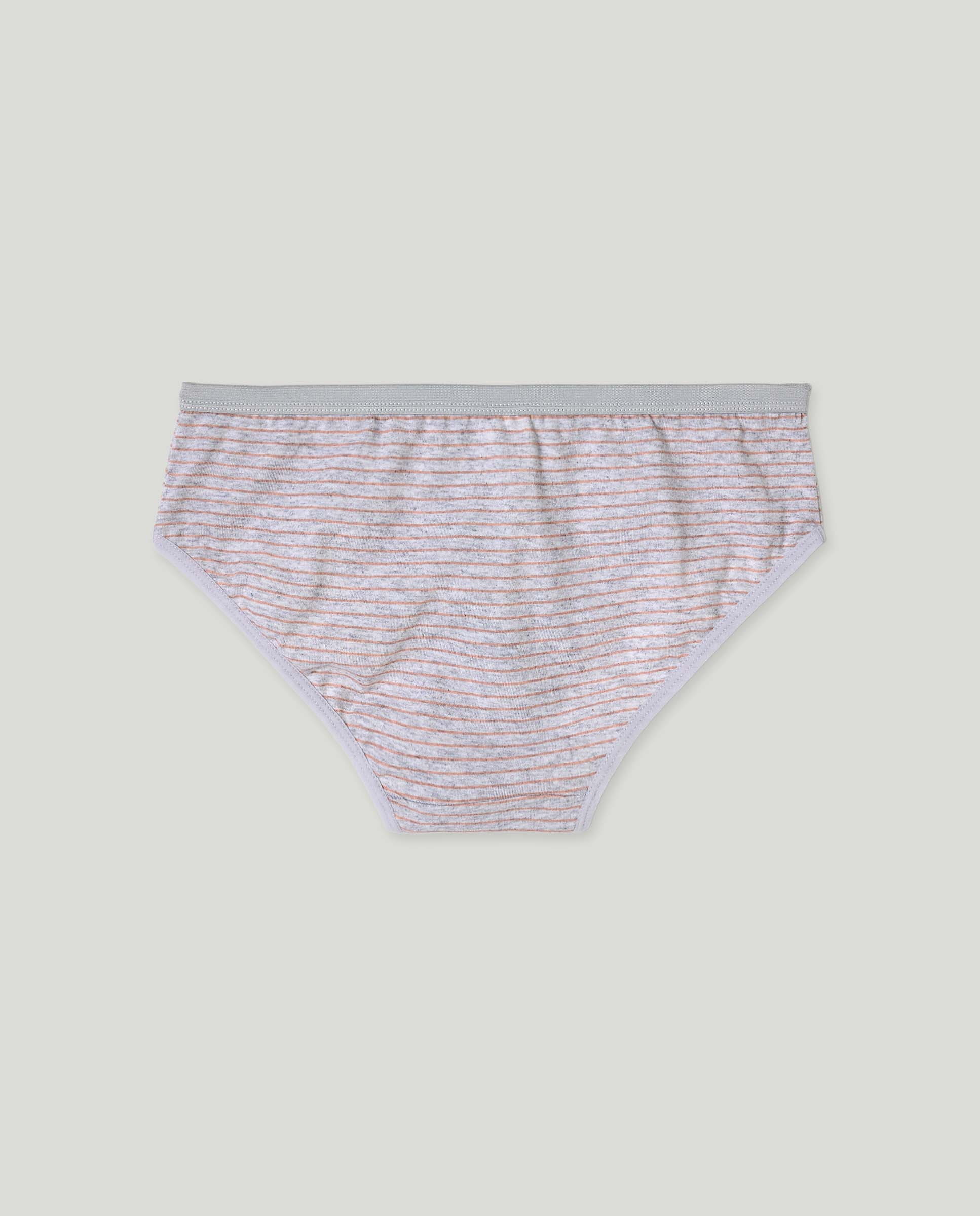 Pack de 5 braguitas de niña con cinturilla 200 Rosa-2
