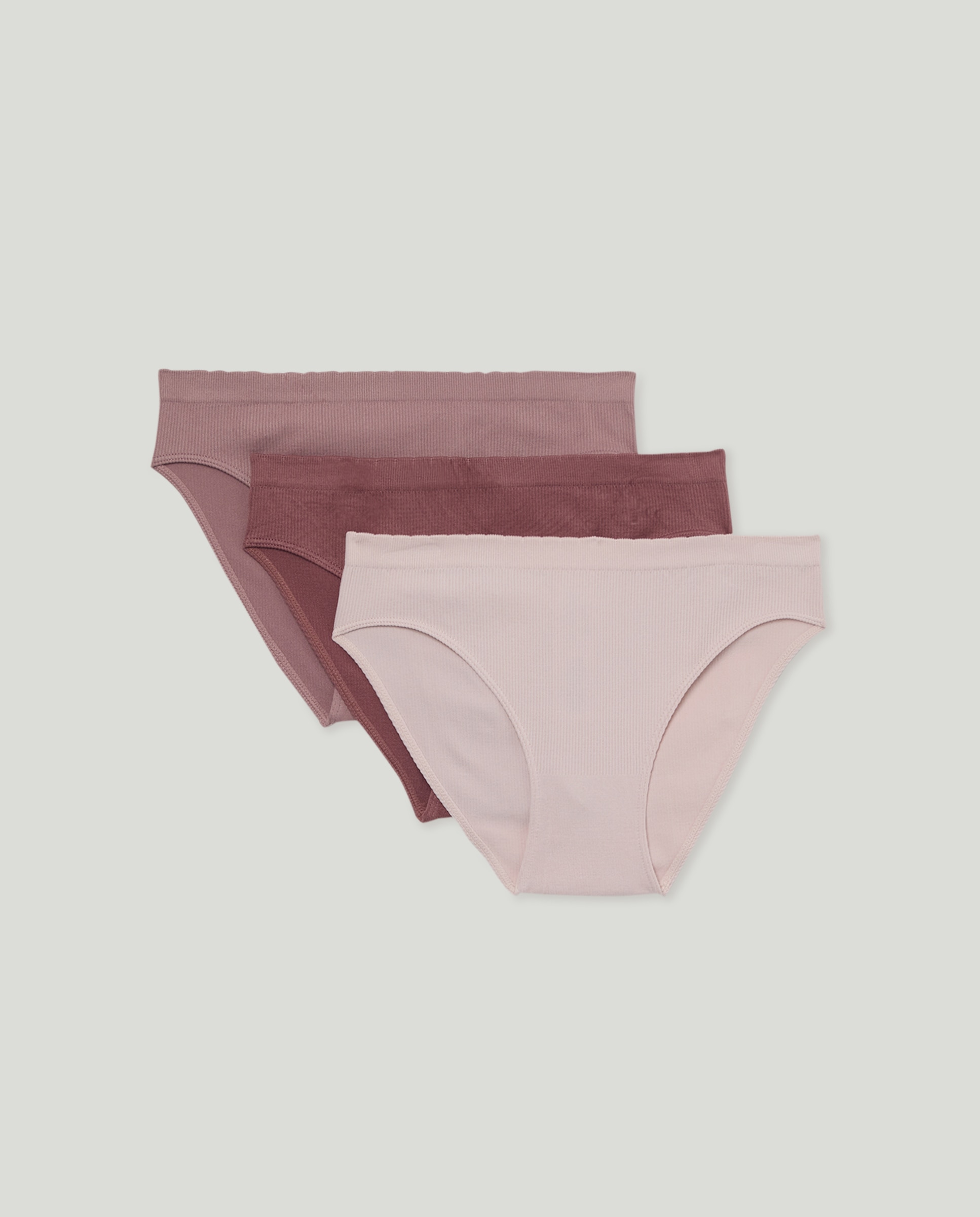Imagen 0 de Pack de 3 braguitas de niña de canalé