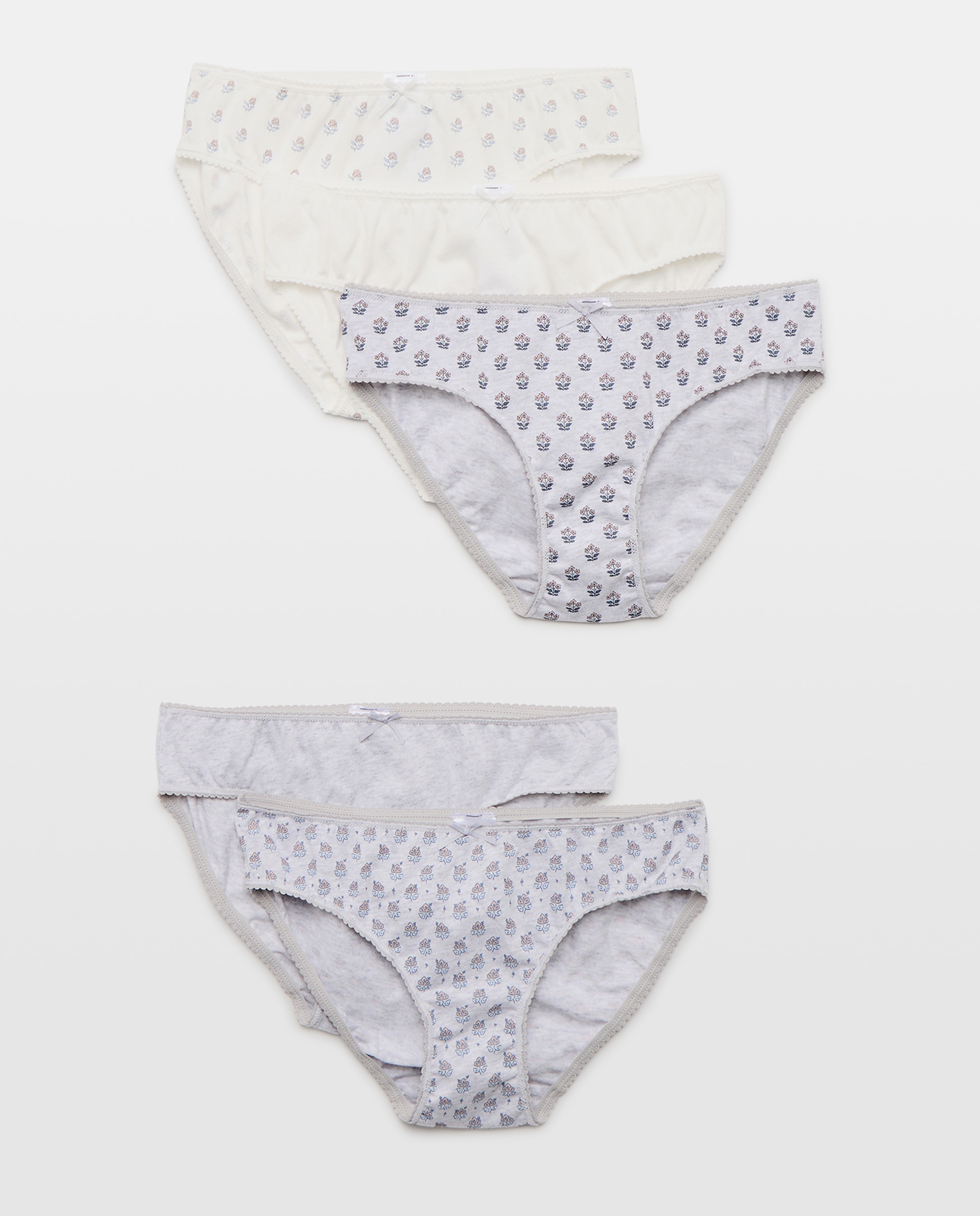Imagen 0 de Pack de 5 braguitas de niña fantasía