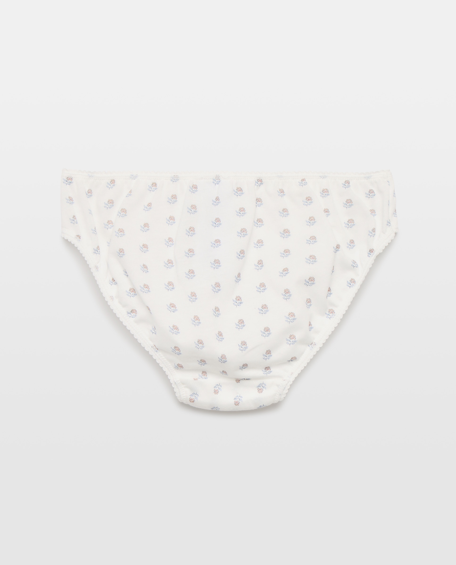 Pack de 5 braguitas de niña fantasía Gris claro-2