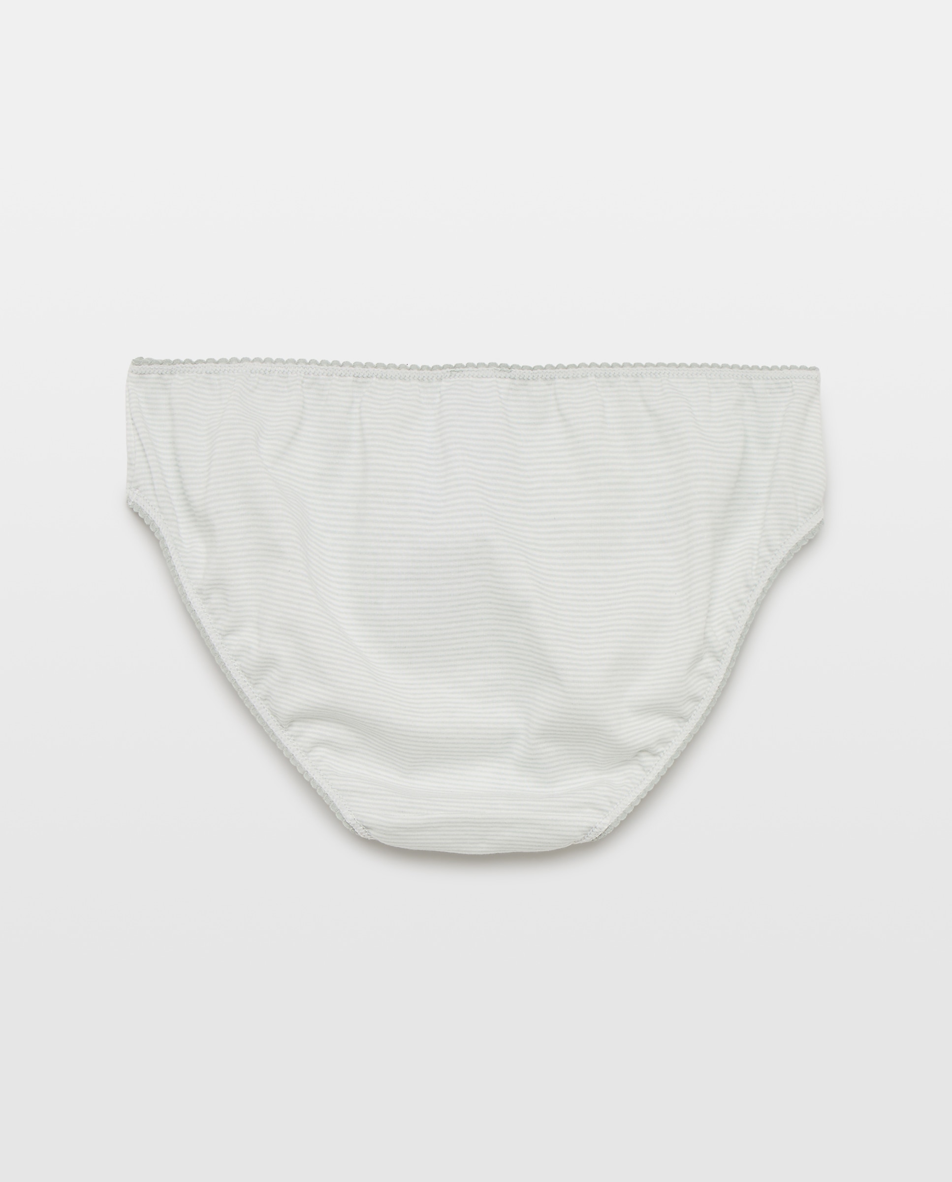 Pack de 5 braguitas de niña fantasía Verde-2