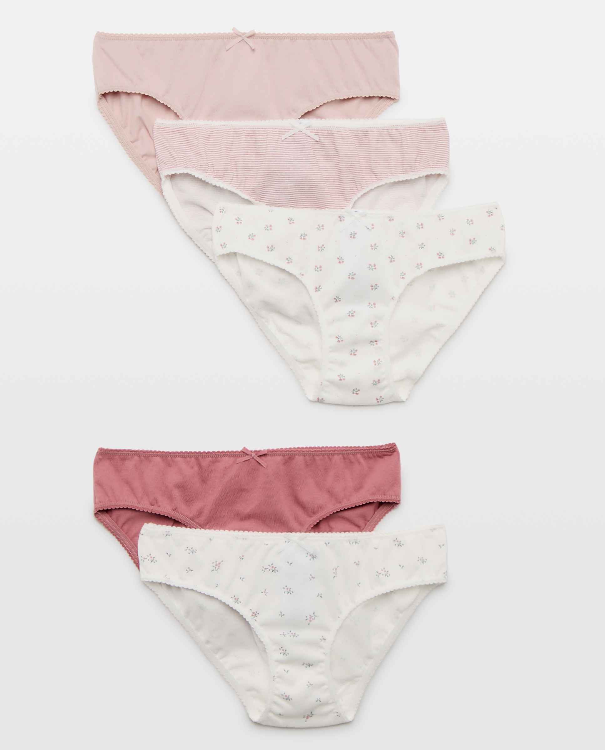 Imagen 0 de Pack de 5 braguitas de niña fantasía