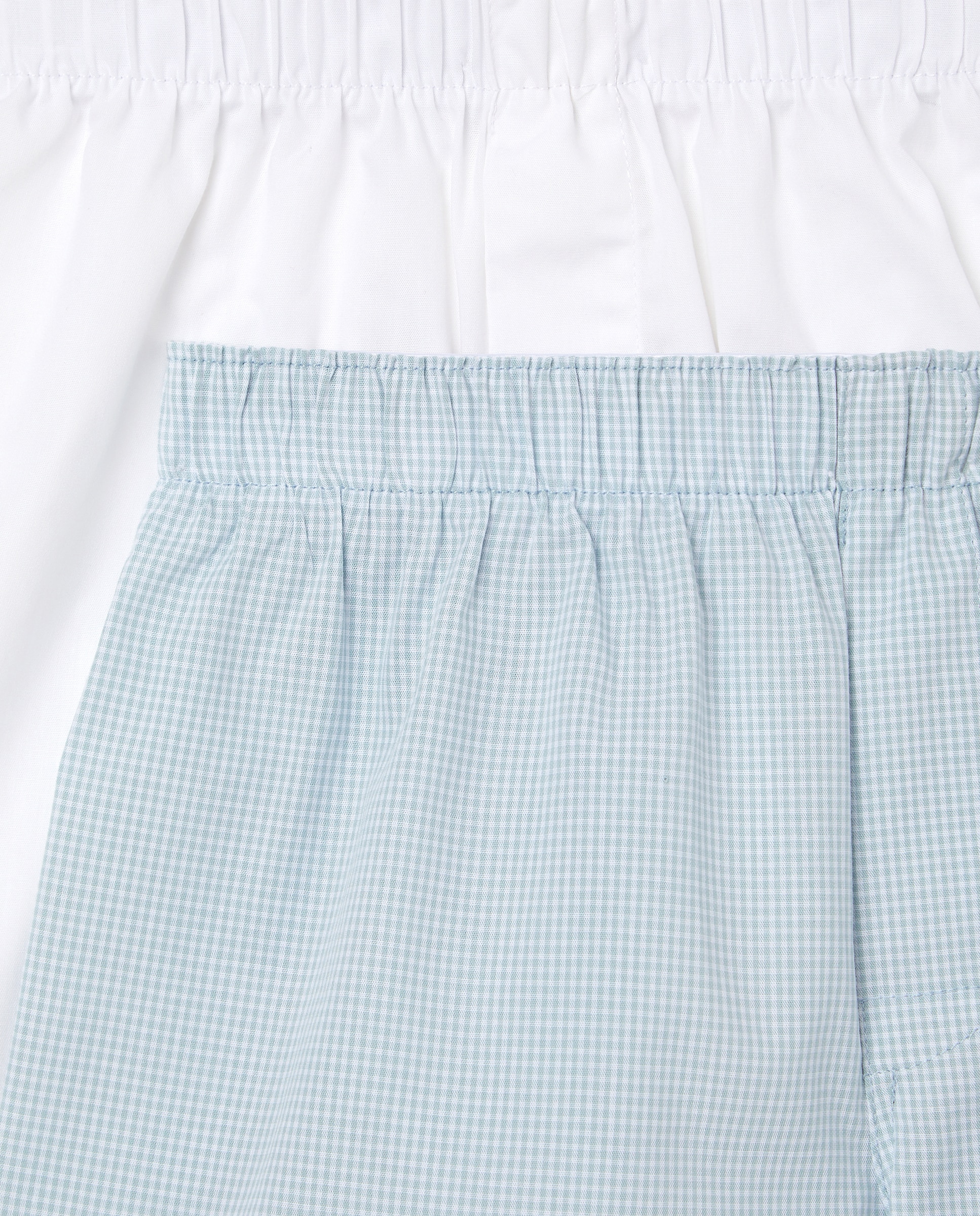 Pack de 2 boxers de niño de popelín Verde-3