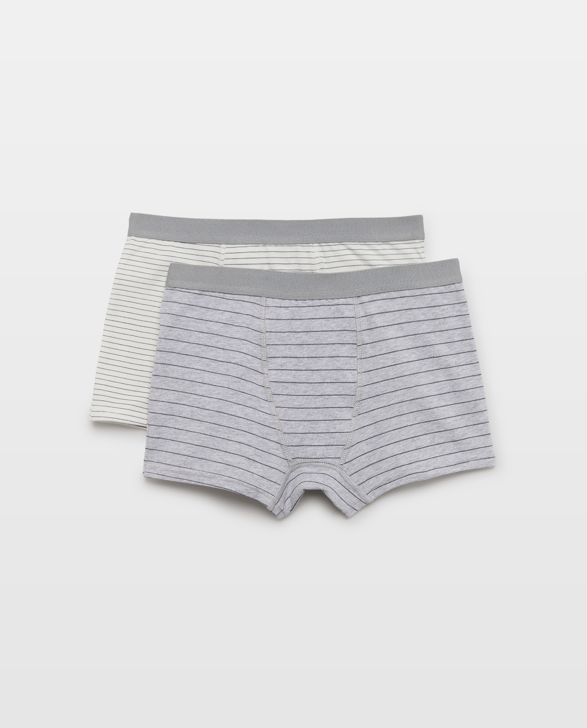 Pack de 2 bóxer de niño fantasía 820 Gris medio-1