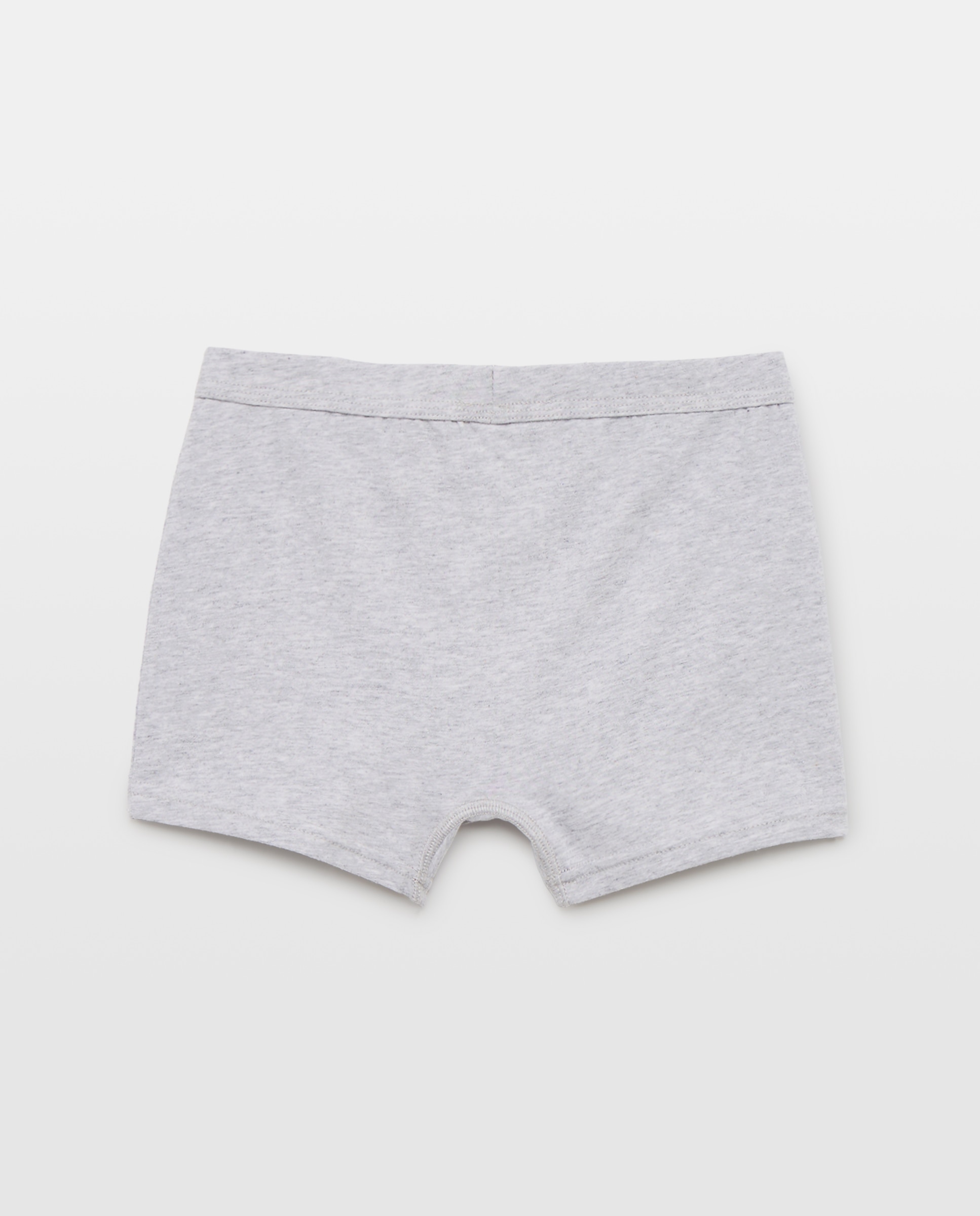 Pack de 2 bóxeres de niño lisos 820 Gris medio-2