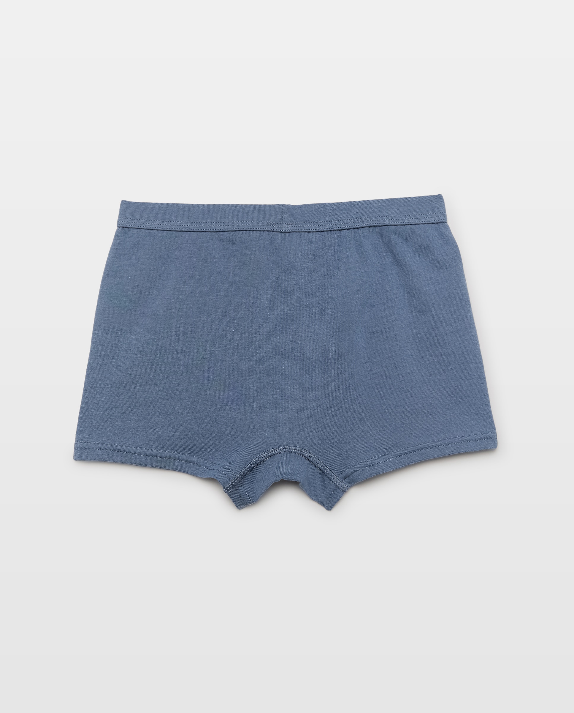 Pack de 2 bóxeres de niño lisos Azul marino-2
