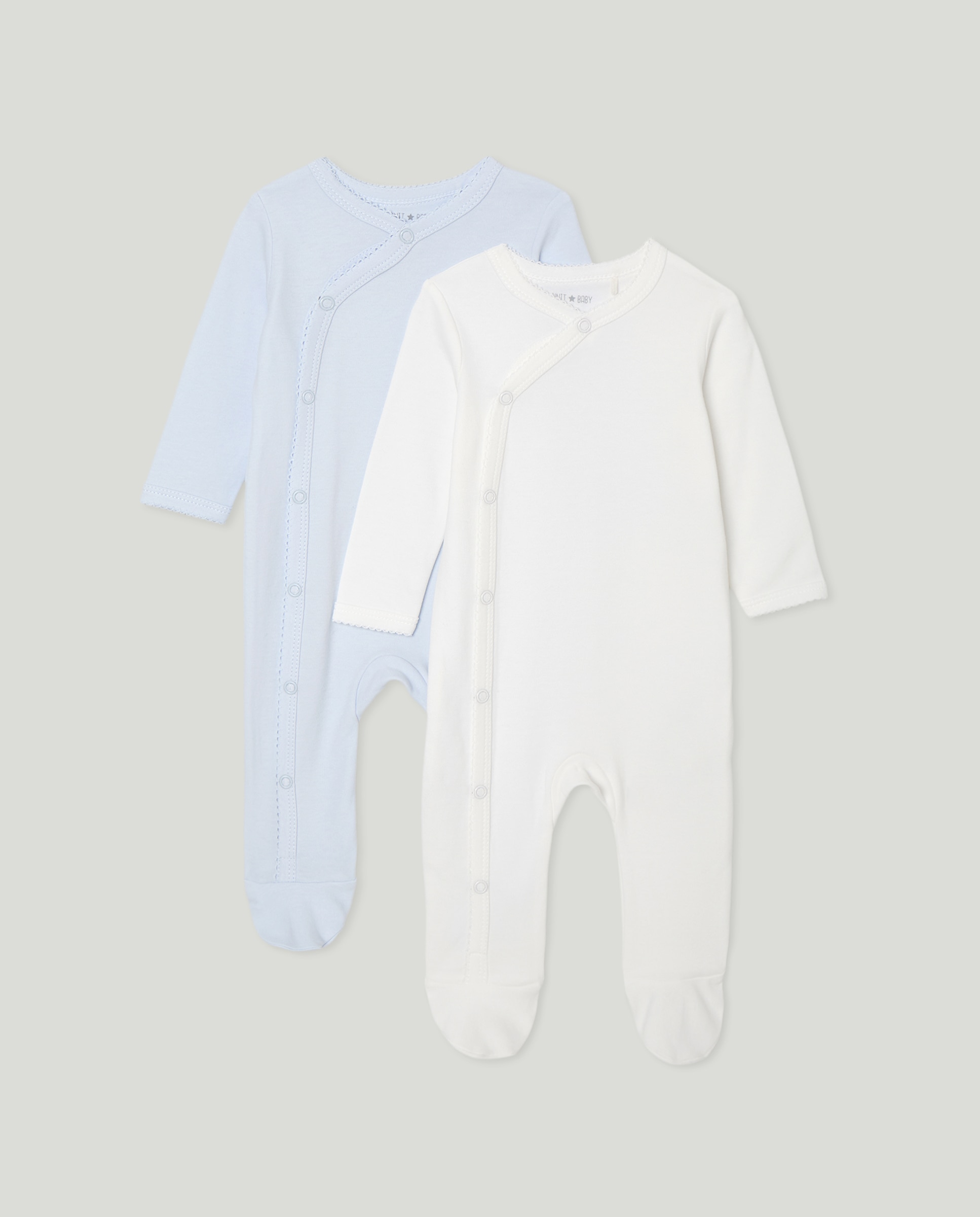 Imagen 0 de Pack de 2 pijamas de bebé manga larga