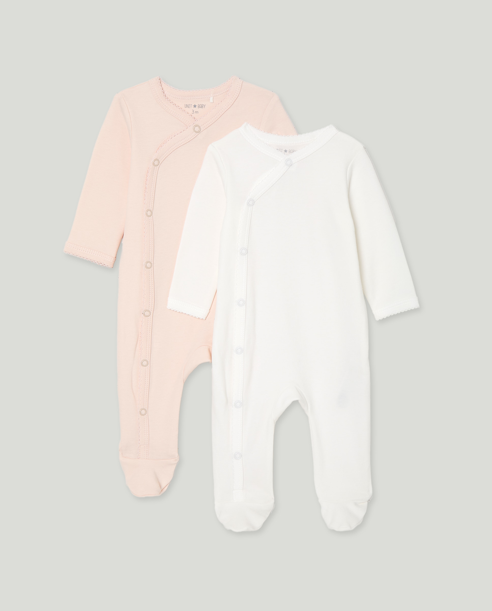 Imagen 0 de Pack de 2 pijamas de bebé manga larga