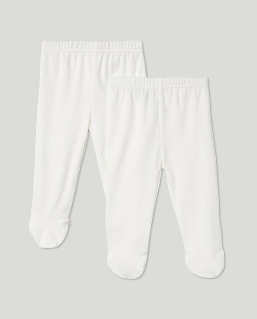 Imagen 0 de Pack de 2 polainas de bebé de canalé