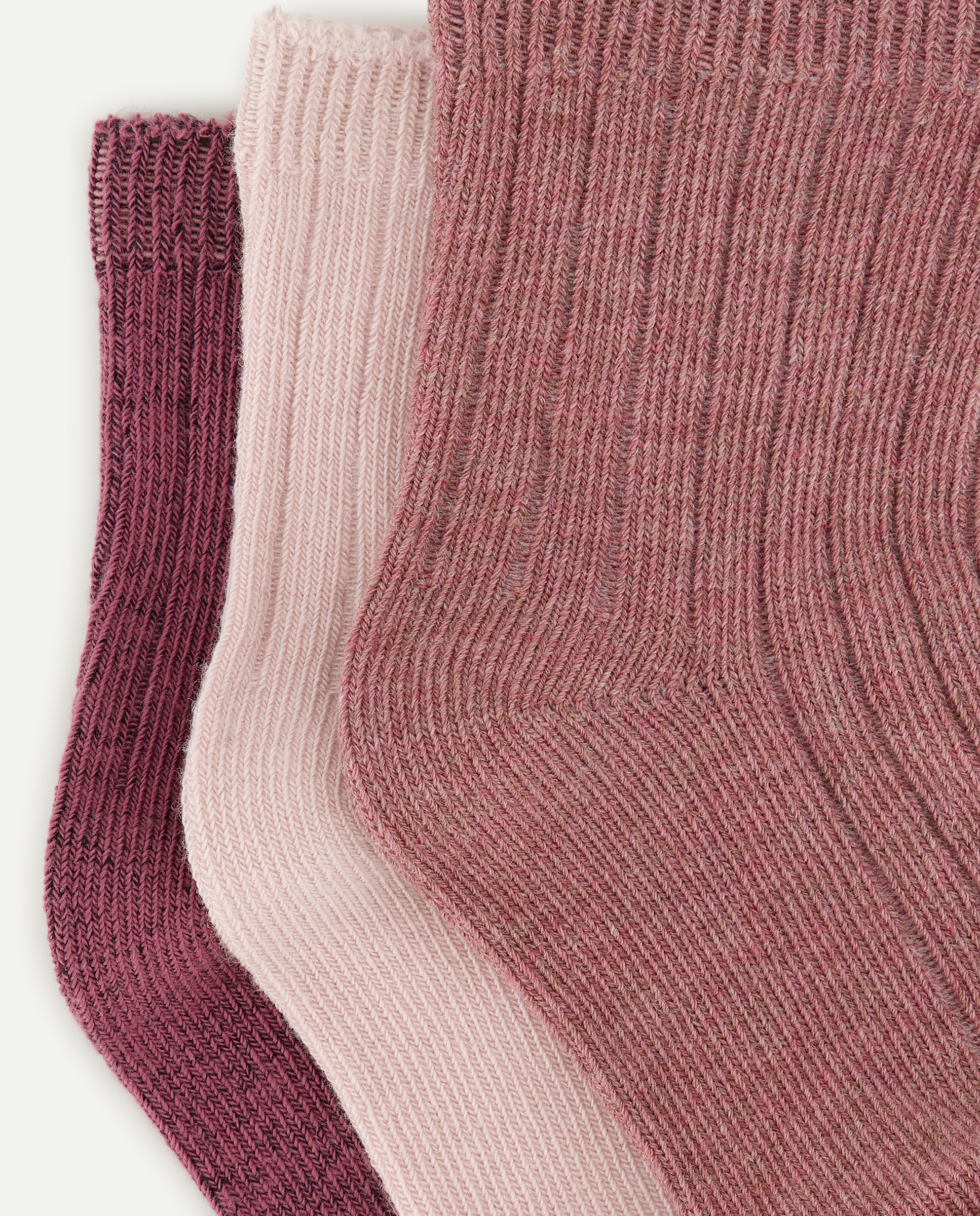 Pack de 3 calcetines de bebé 200 Rosa-2