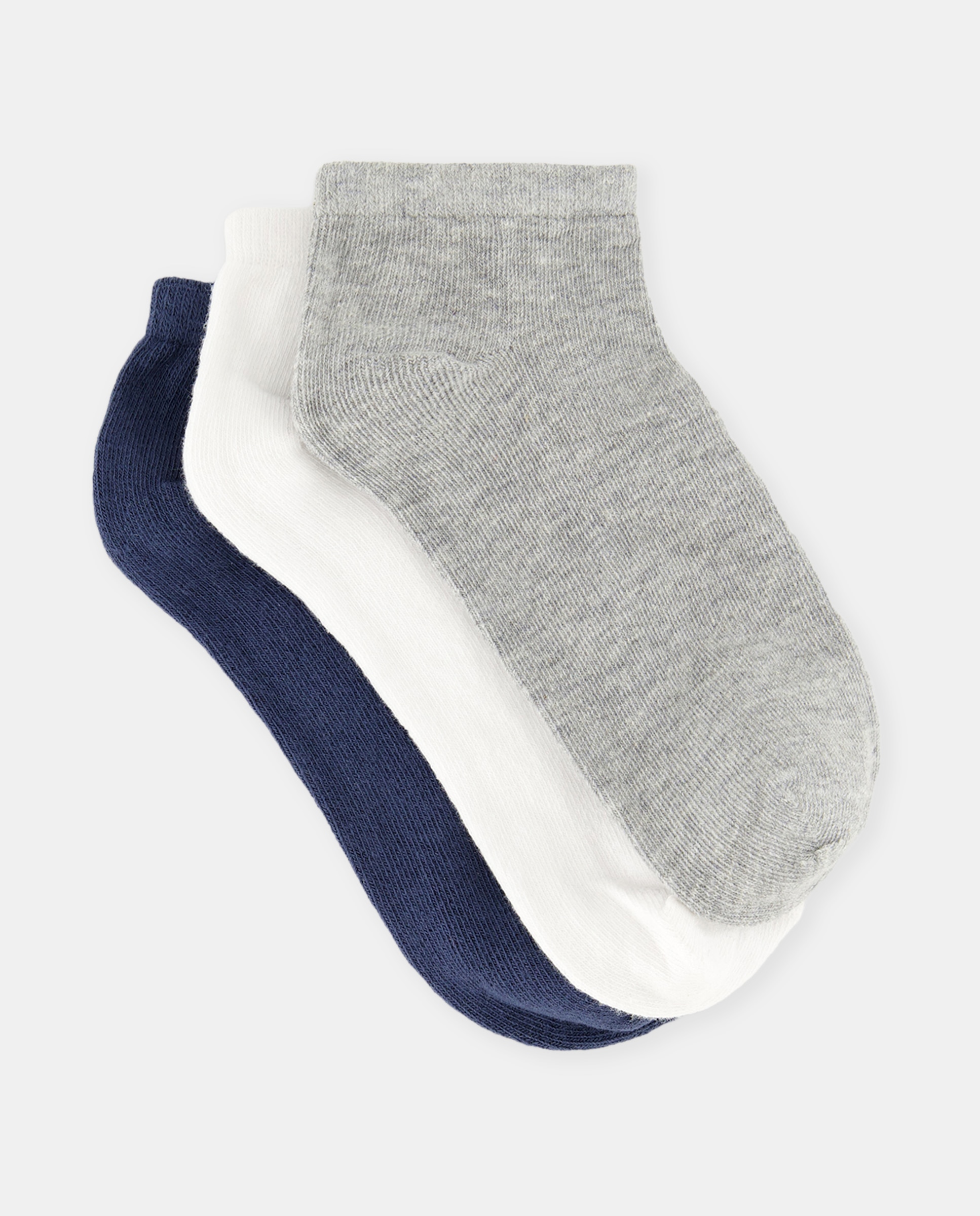 Imagen 0 de Pack 3 calcetines deporte gris infantil