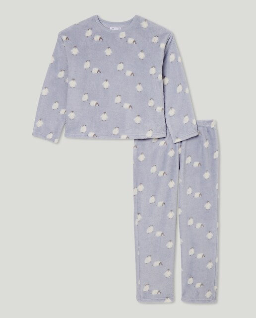 Imagen 0 de Pijama de niña de coralina