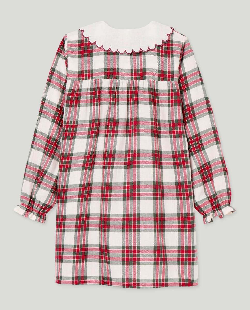 Camisón de niña de Navidad 600 Rojo-2