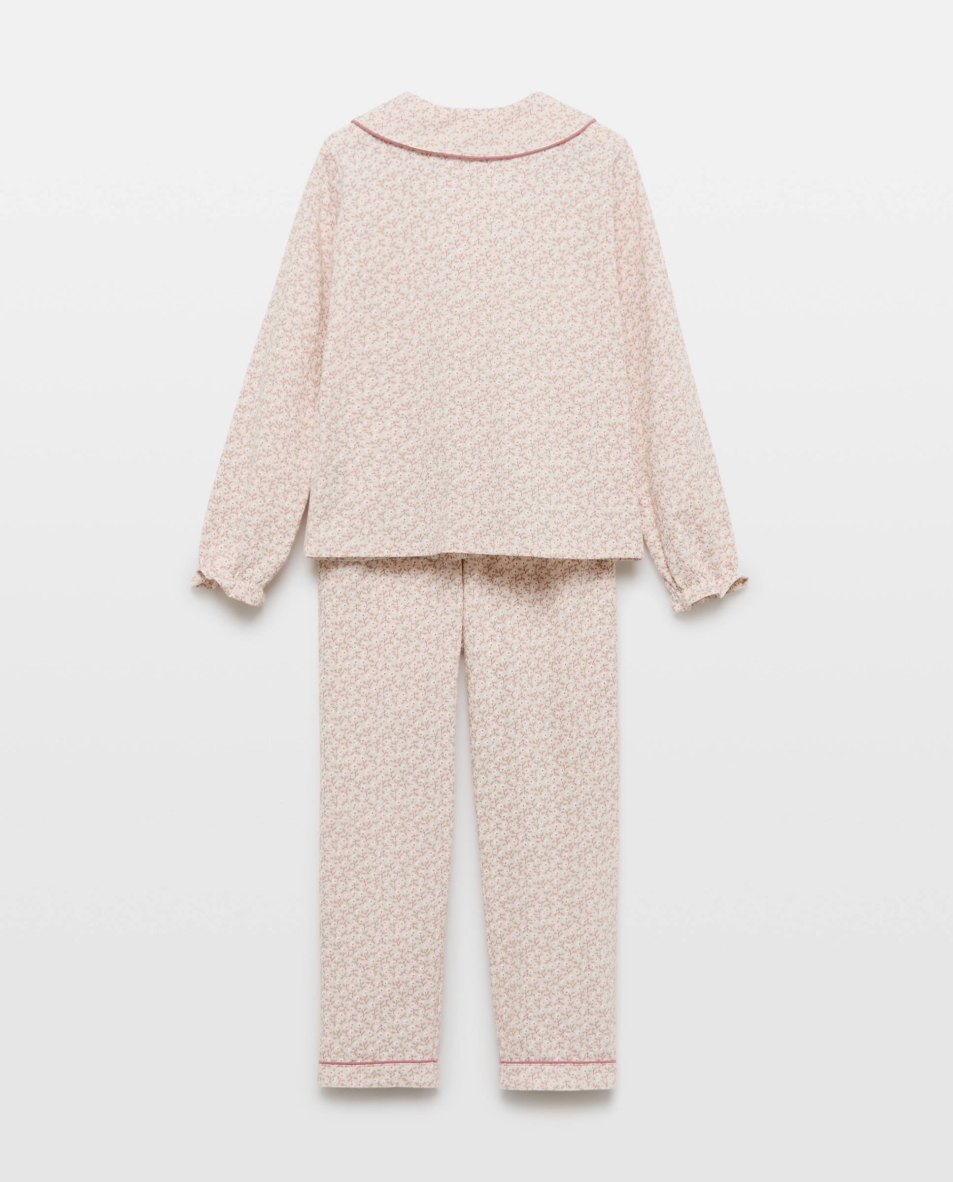 Pijama de niña estampado 200 Rosa-2