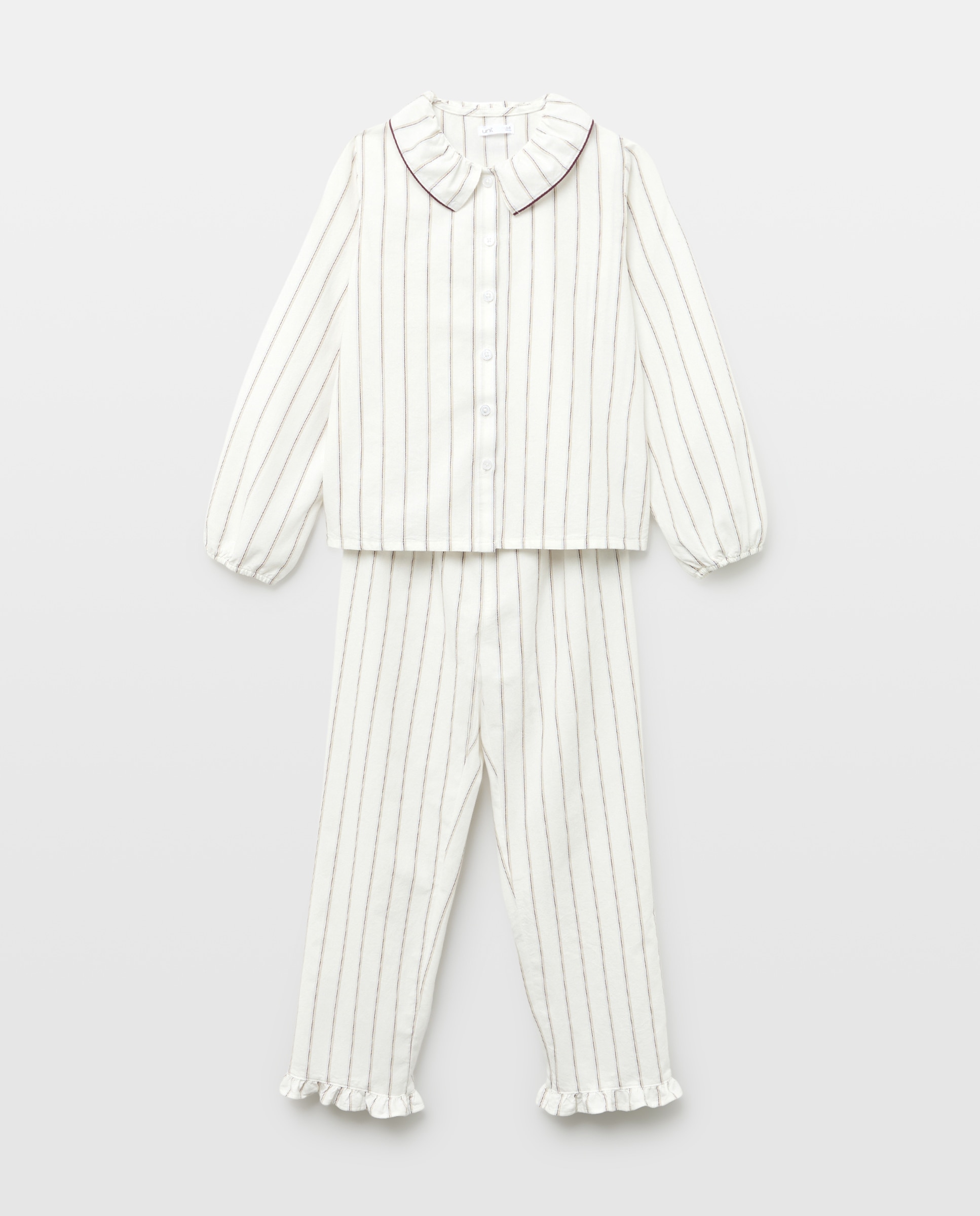 Imagen 0 de Pijama de niña de rayas