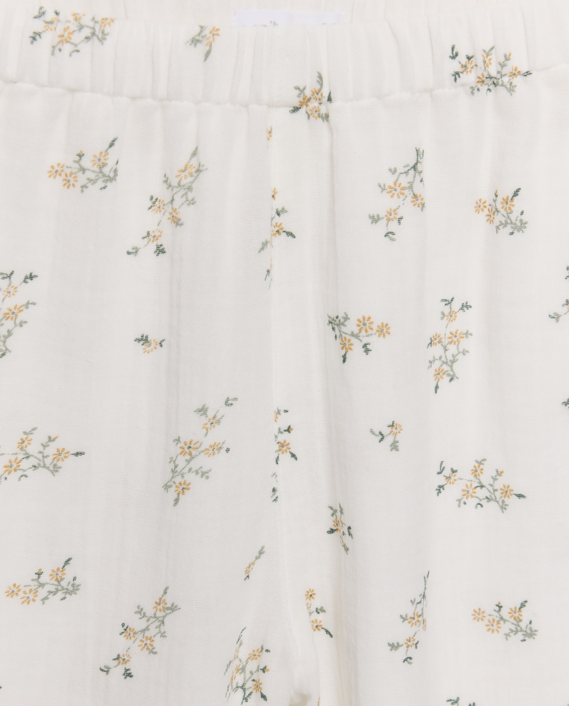 Pijama de niña de gasa estampado Blanco roto-3