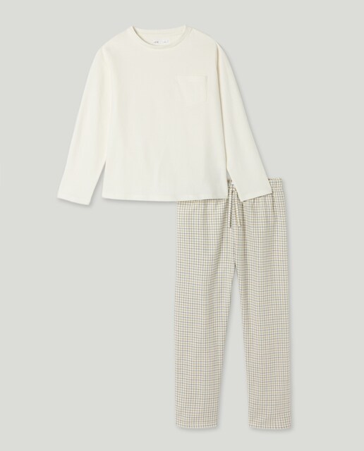 Imagen 0 de Pijama de niño combinado de franela