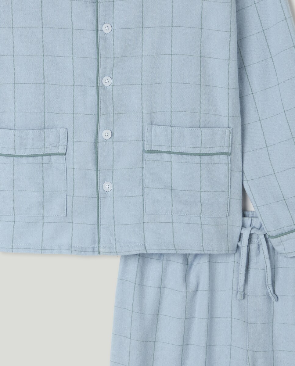 Pijama infantil villela 410 Azul claro-3