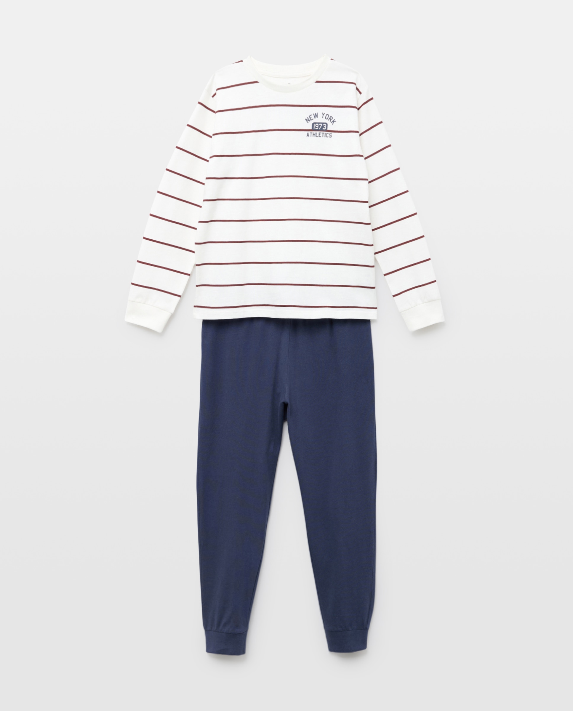 Imagen 0 de Pijama de niño básico largo