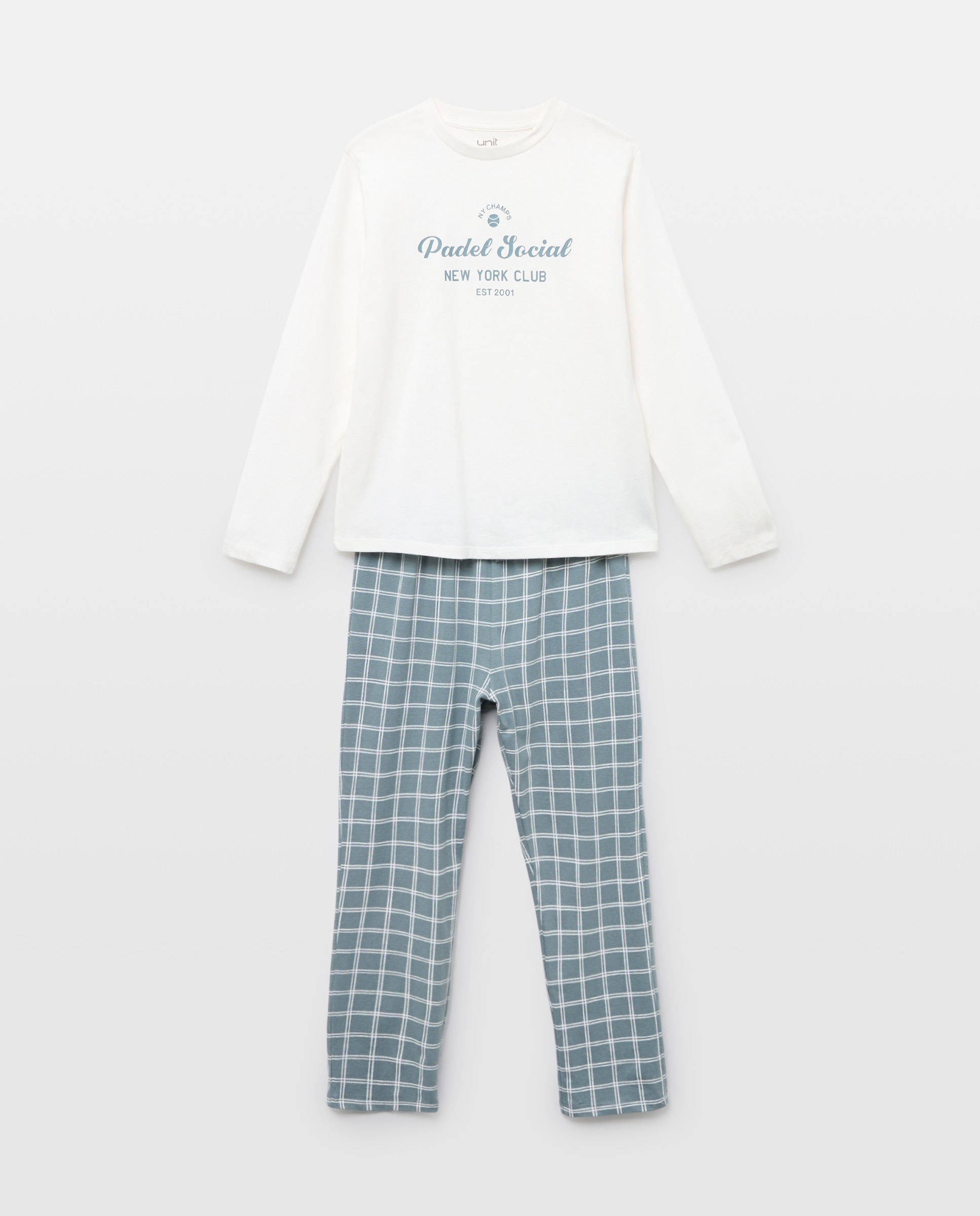Imagen 0 de Pijama de niño básico largo