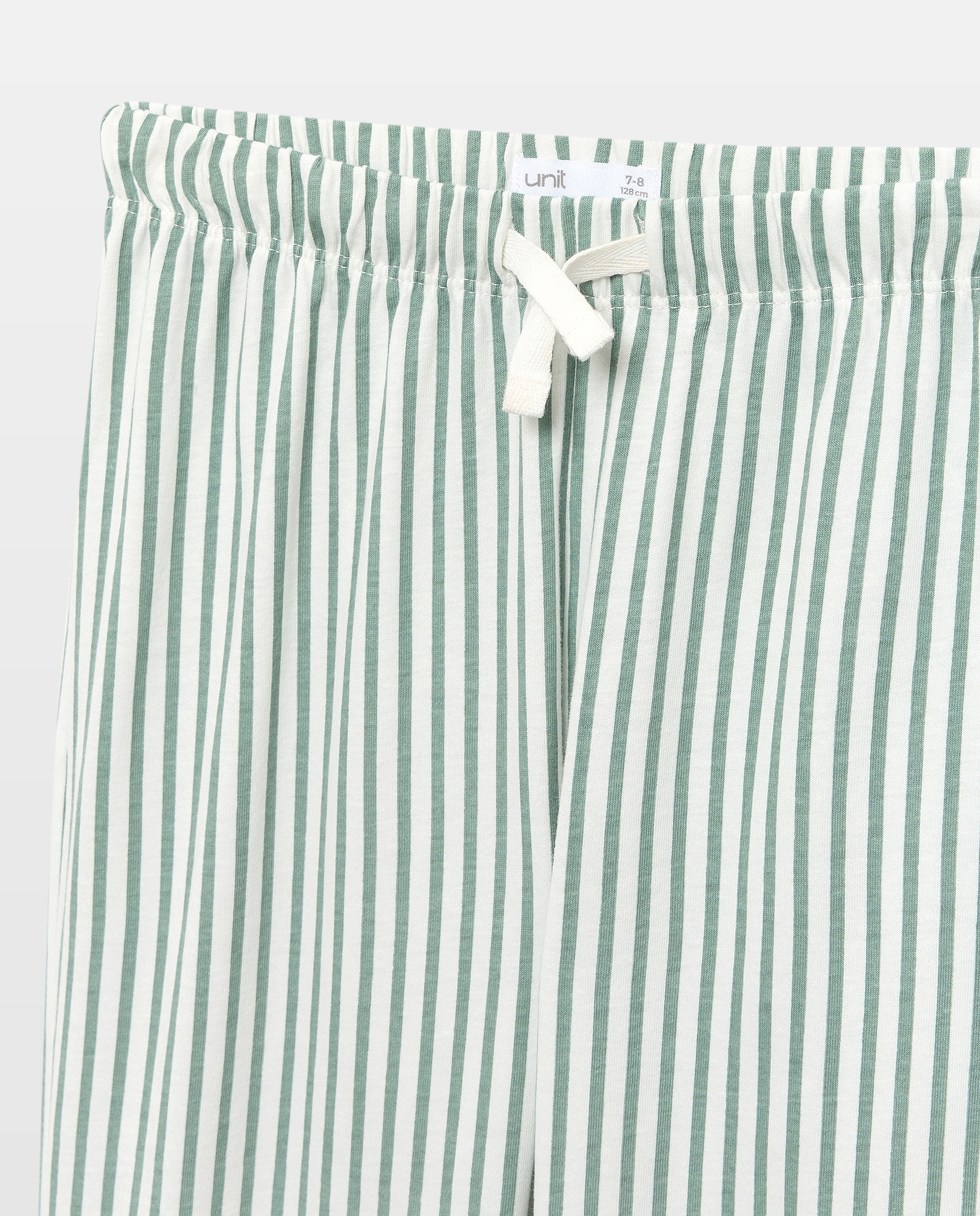 Pijama de niño de rayas Verde-3