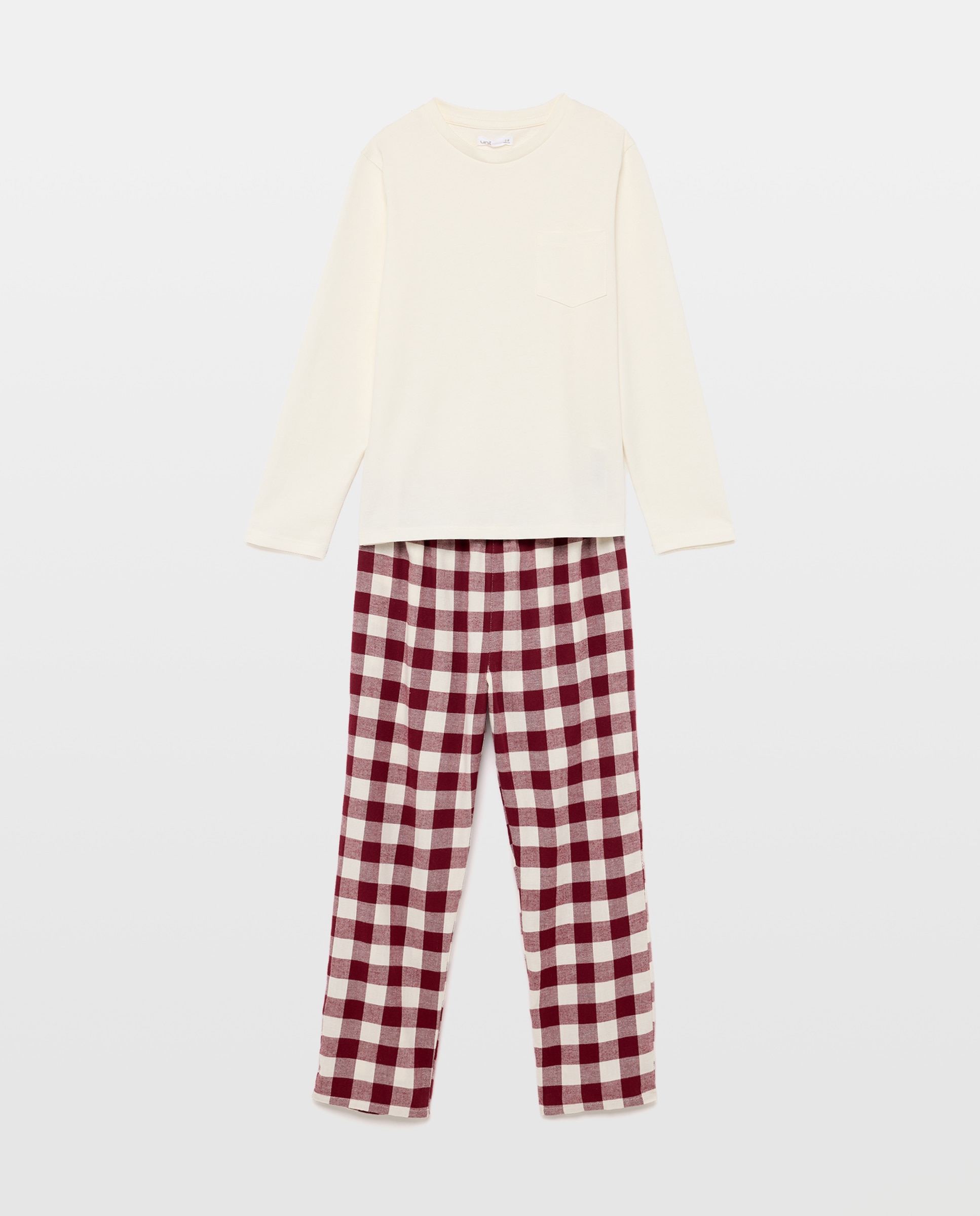 Imagen 0 de Pijama de niño combinado de franela