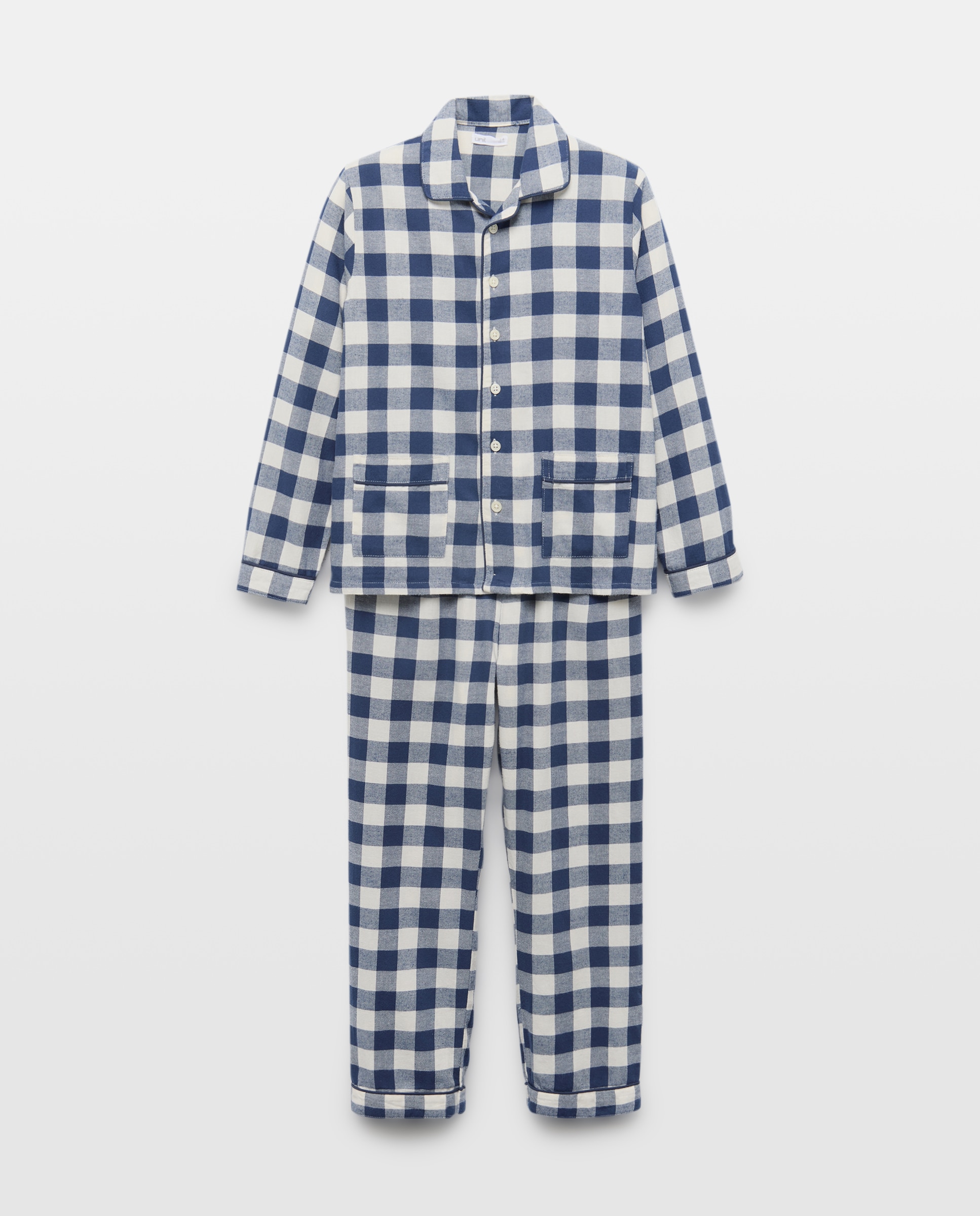 Imagen 0 de Pijama de niño de franela de cuadros