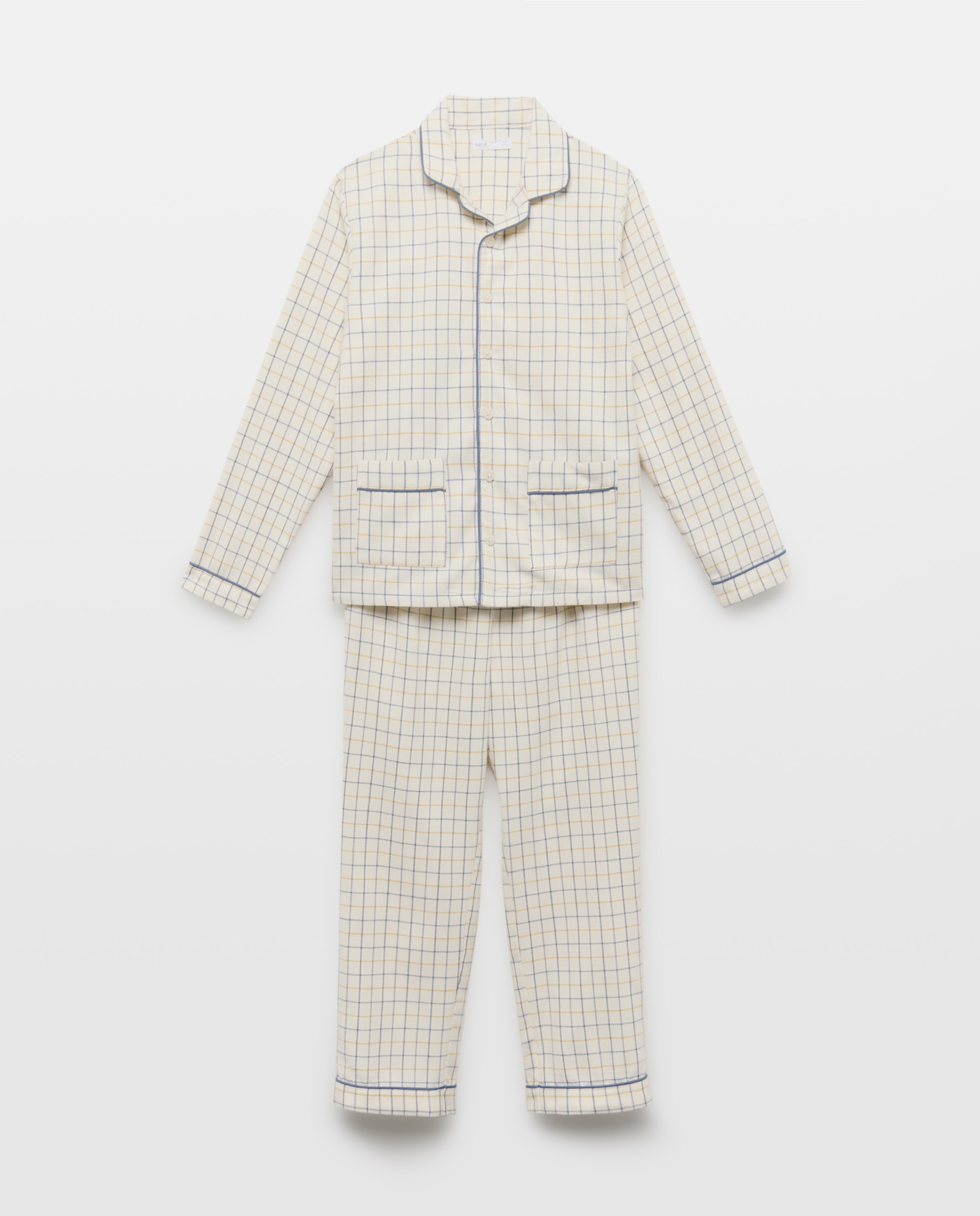 Imagen 0 de Pijama de niño de franela de cuadros
