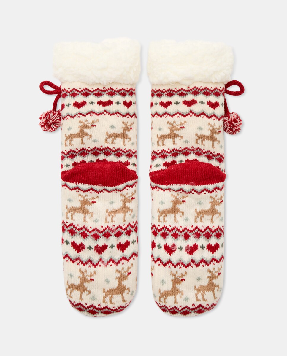 Bota de Navidad infantil 600 Rojo-2