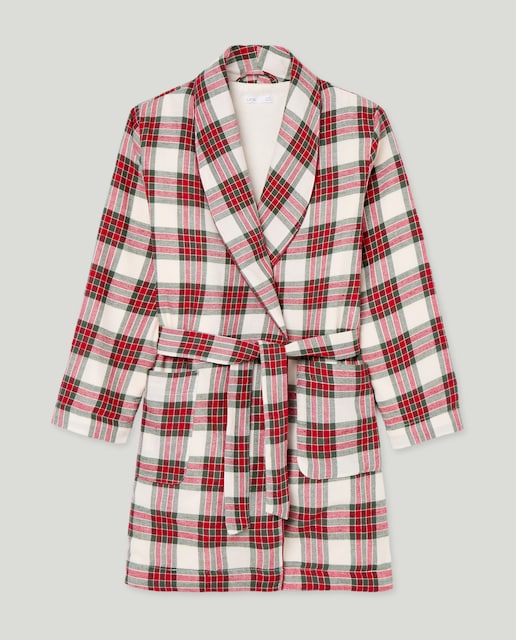 Imagen 0 de Bata de niño de franela de Navidad