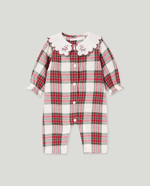 Imagen 0 de Pijama de bebé de franela de Navidad