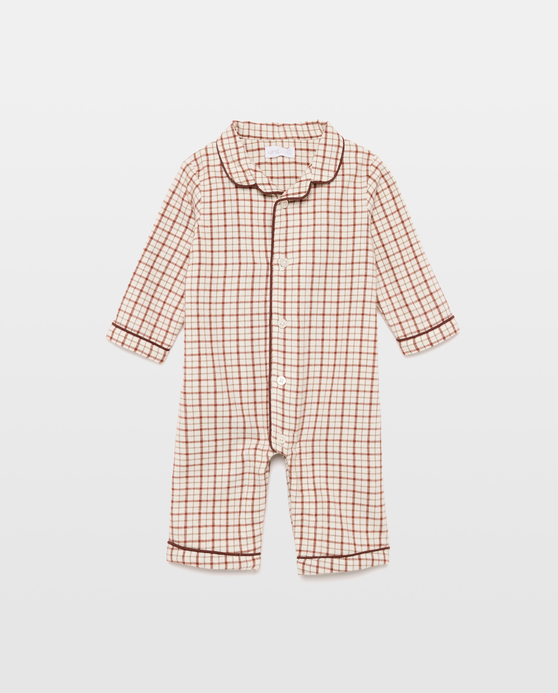 Imagen 0 de Pijama de bebé de franela