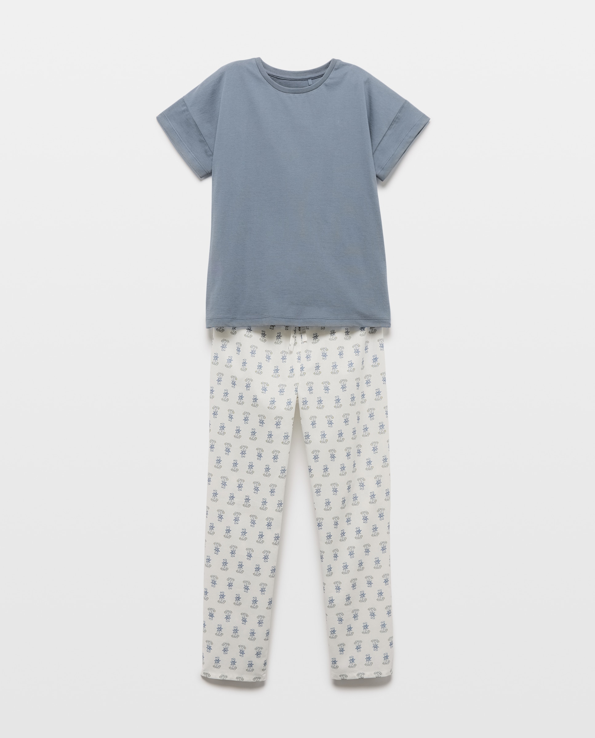 Imagen 0 de Pijama de niña pantalón largo camiseta manga corta