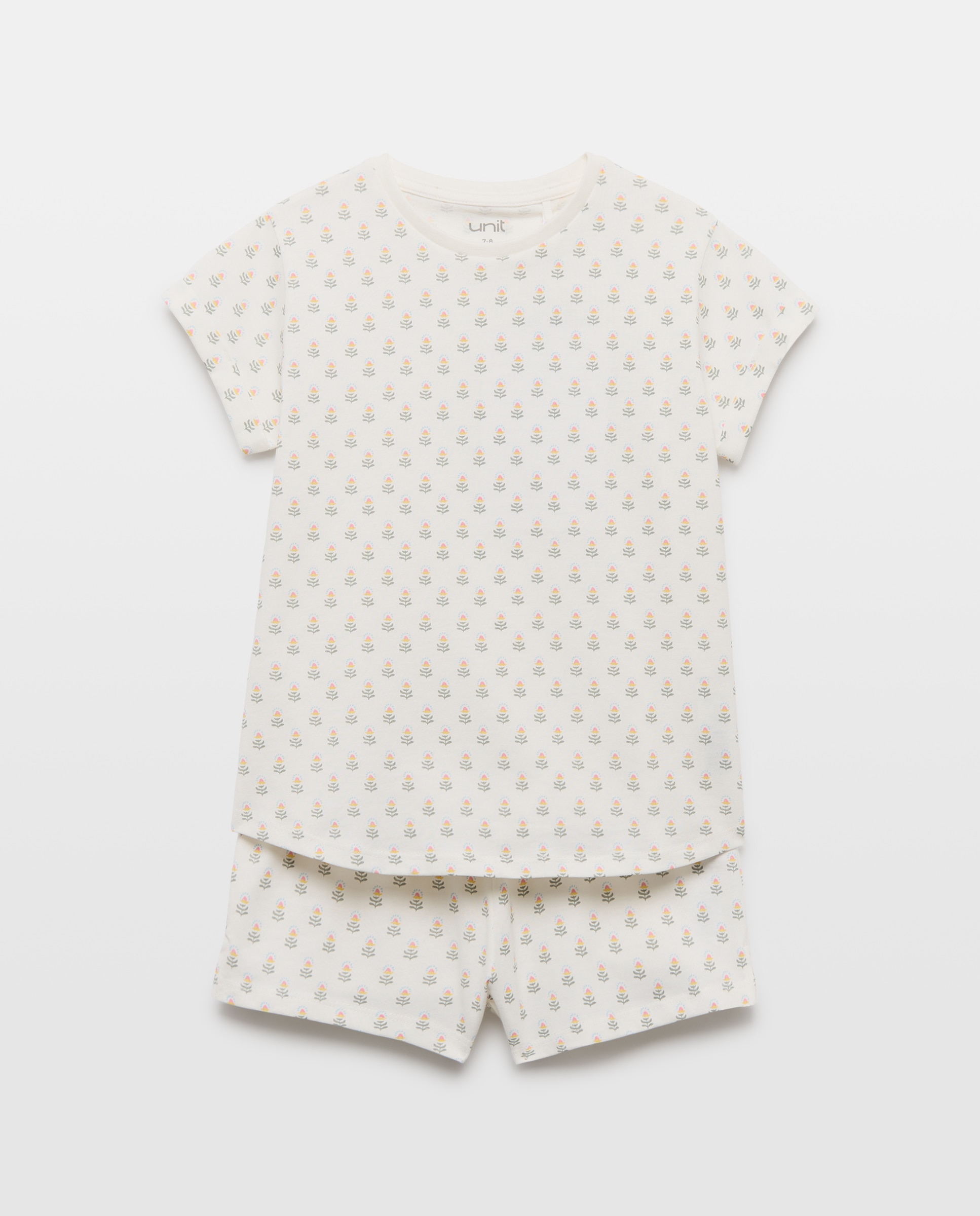 Imagen 0 de Pijama de niña estampado corto