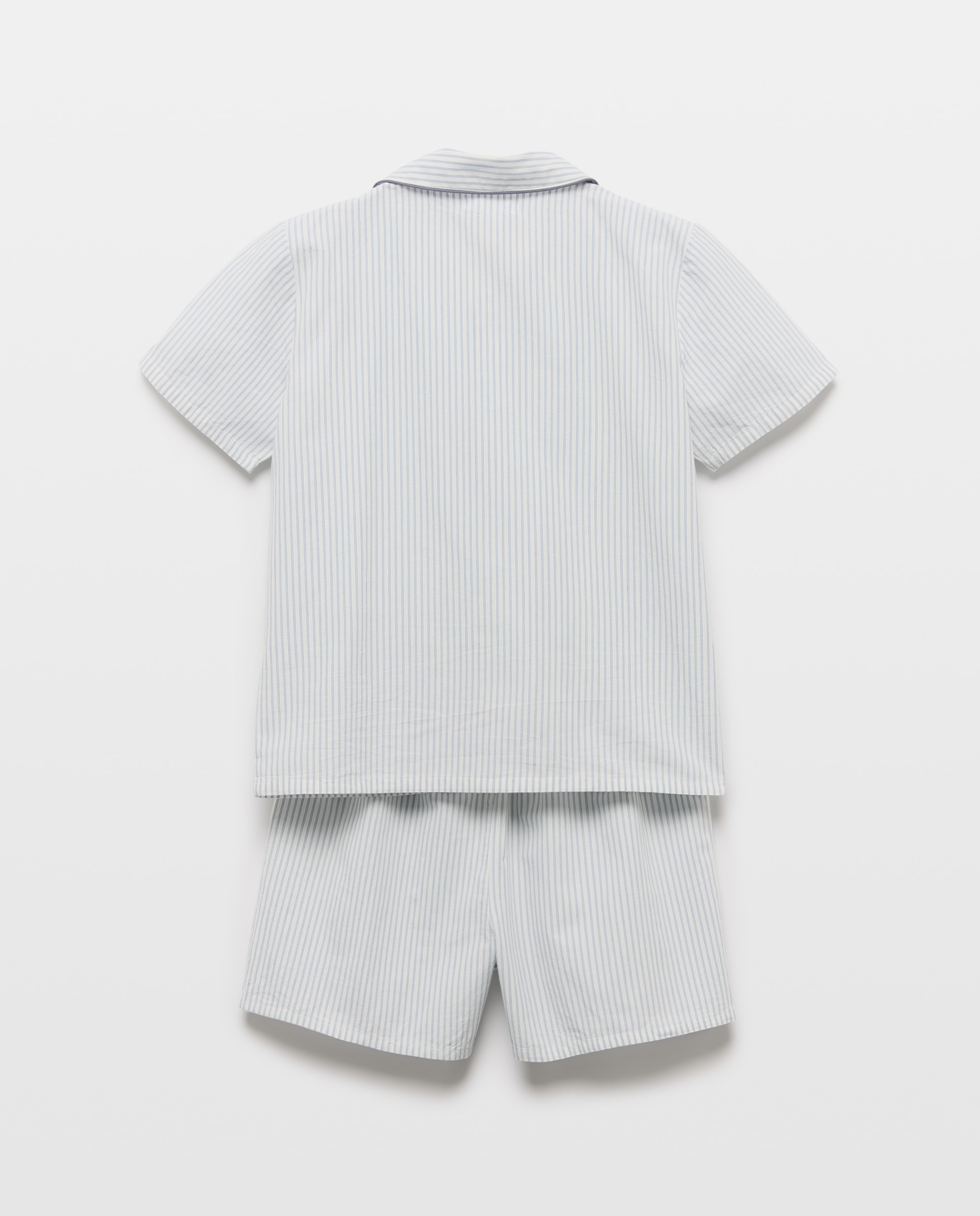 Pijama de niño de popelin corto 2