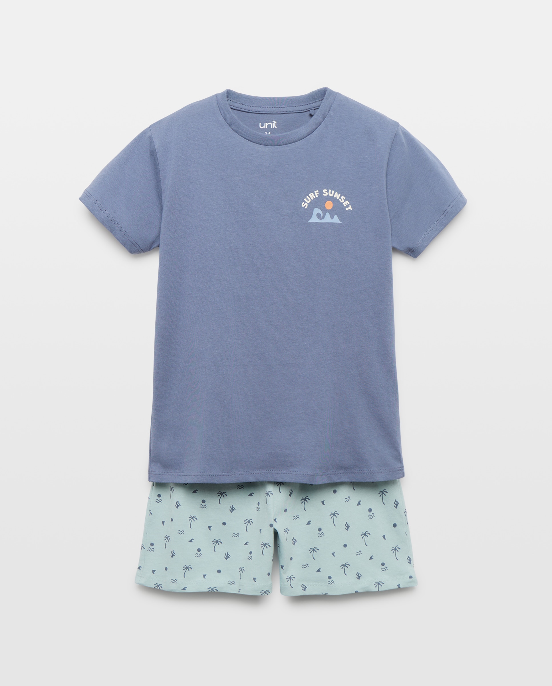 Imagen 0 de Pijama de niño estampado corto