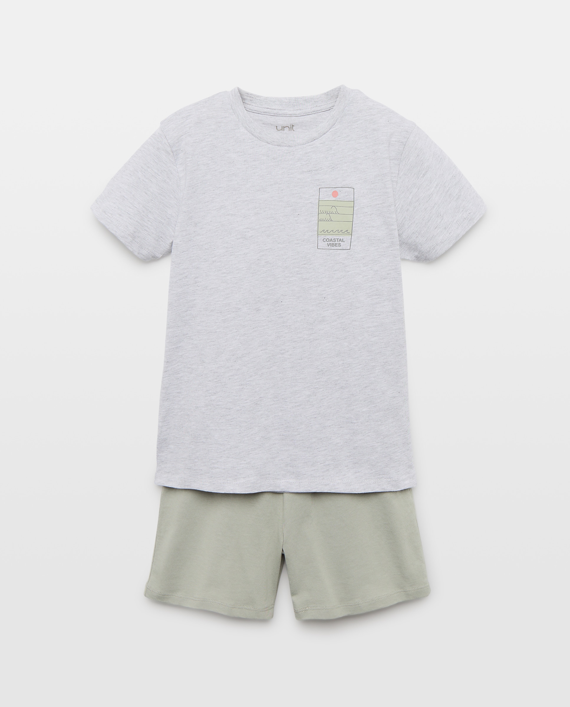 Imagen 0 de Pijama de niño estampado corto