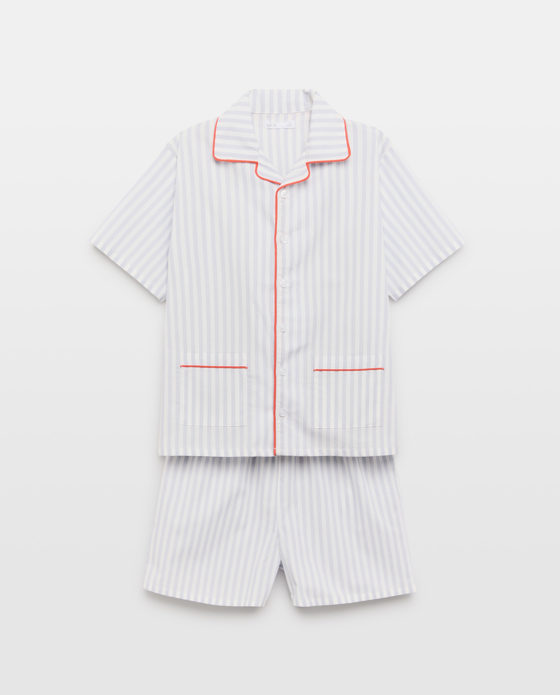 Imagen 0 de Pijama de niño de popelin corto