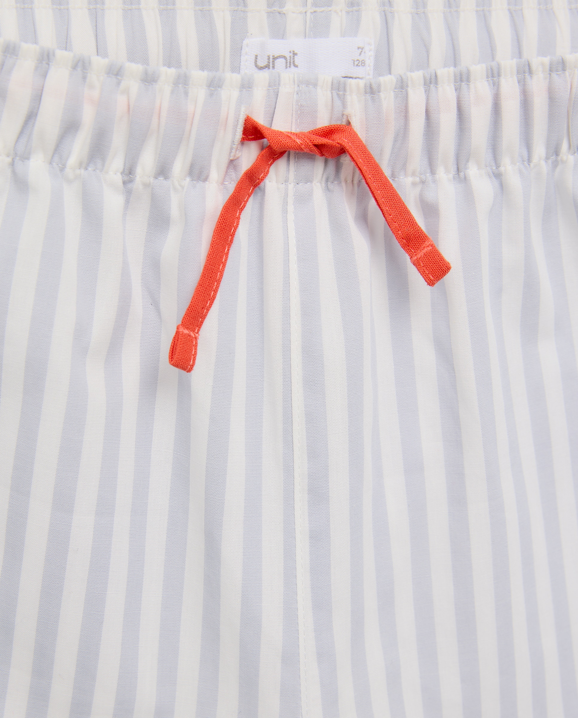 Pijama de niño de popelin corto 410 Azul claro-3