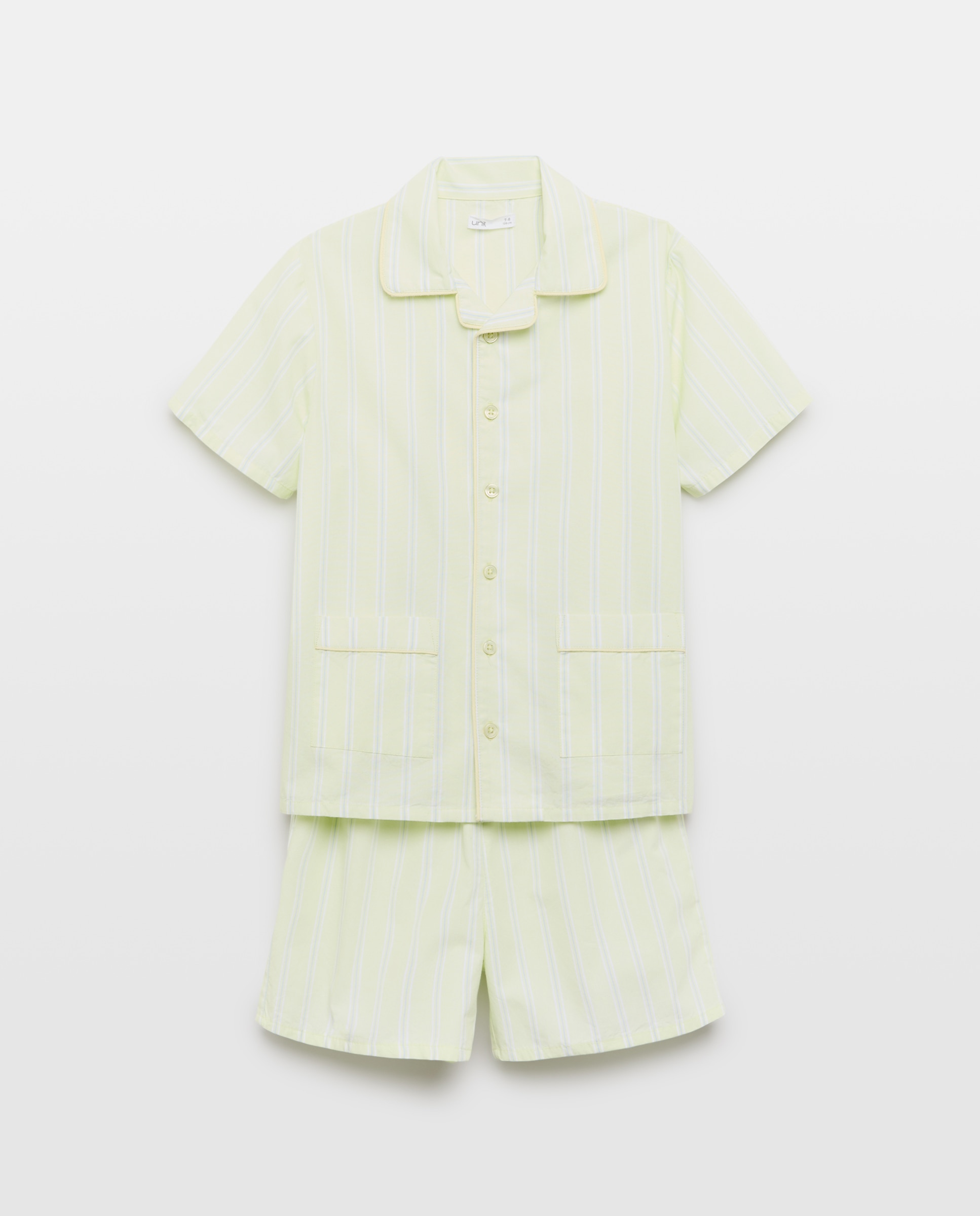 Imagen 0 de Pijama de niño de popelín corto