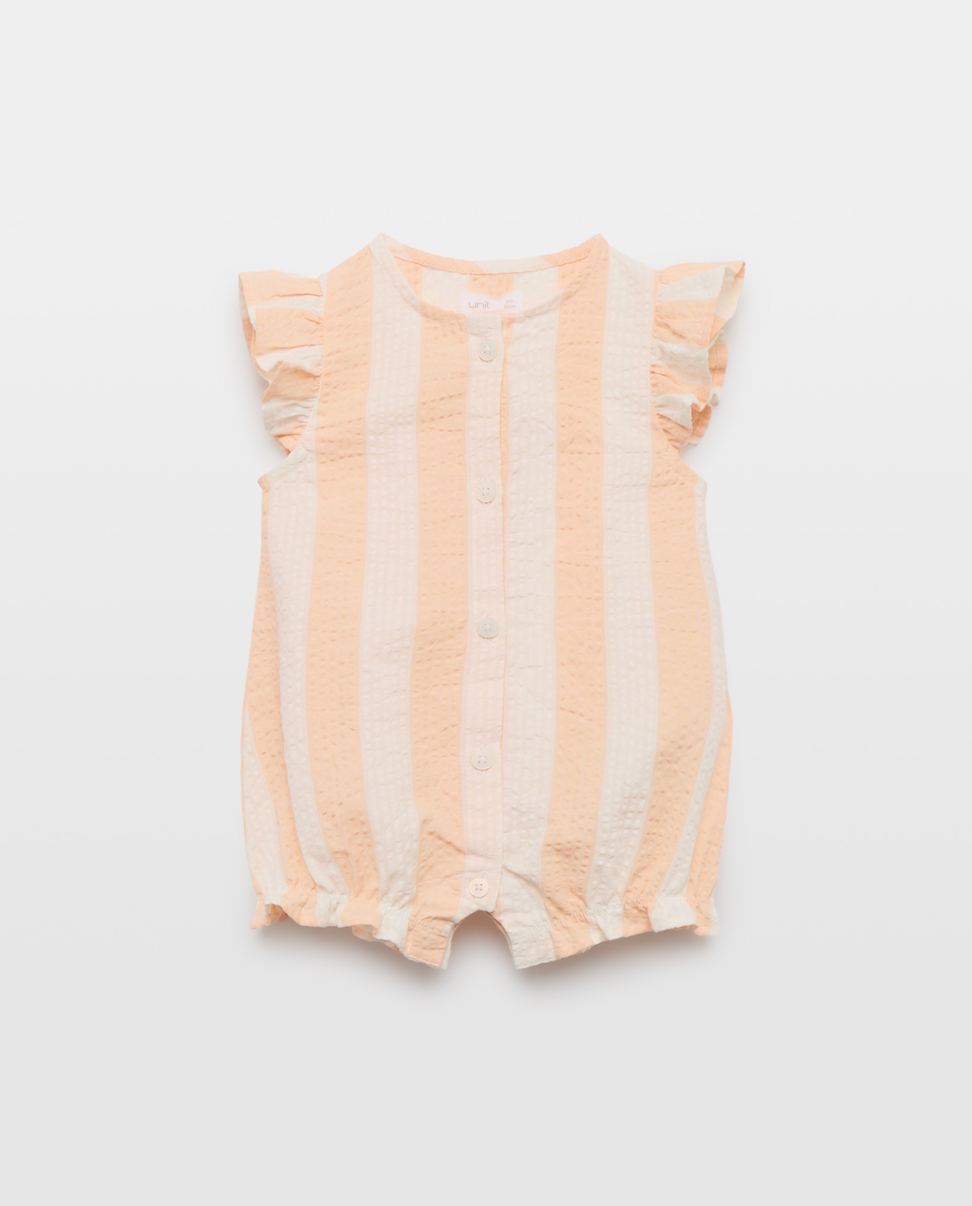 Imagen 0 de Pijama de bebé de seersucker corto
