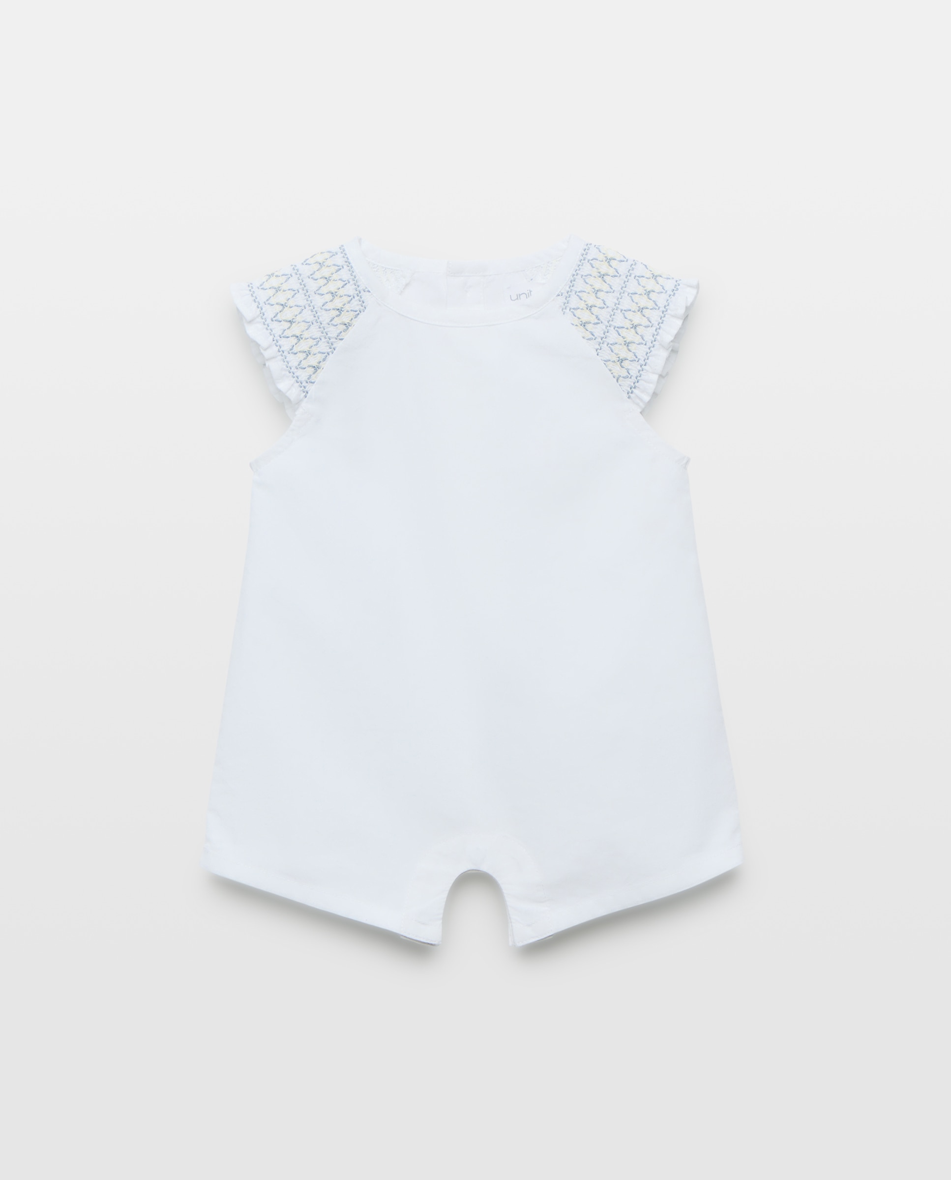 Imagen 0 de Pijama de bebé corto con bordados