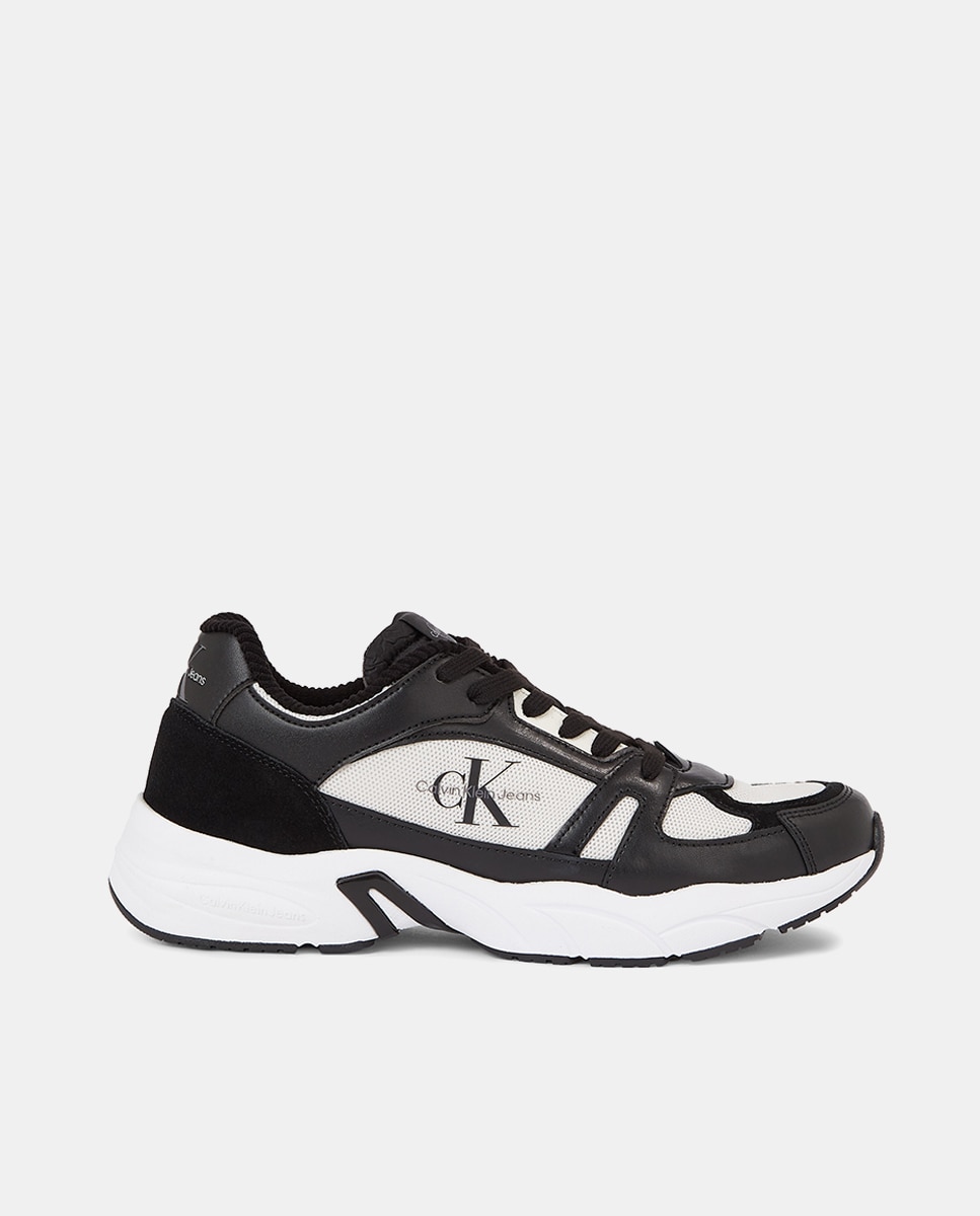 Imagen 0 de Zapatillas de hombre en piel Negro