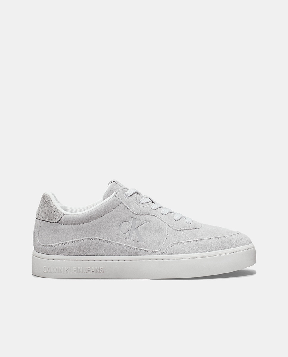 Zapatilla casco de ante Calvin Klein Jeans - Gris claro Gris claro-1